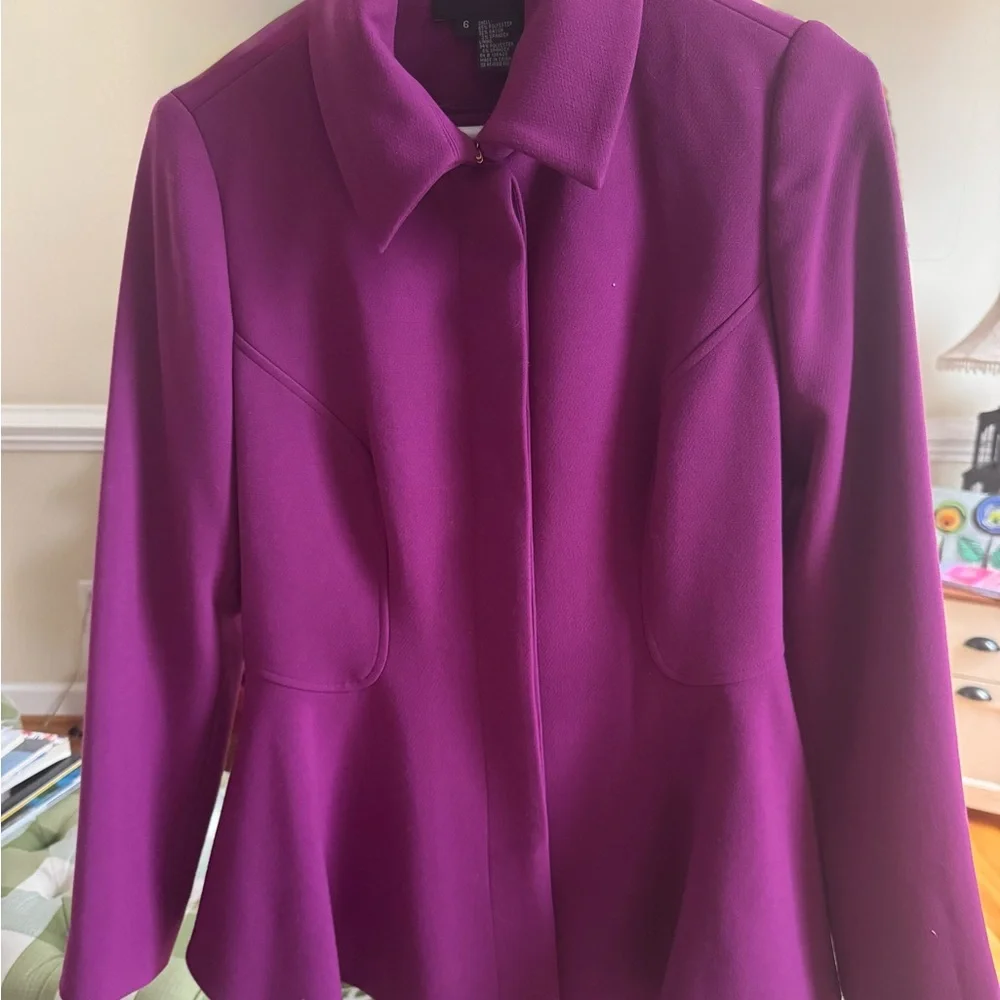 Etcetera Women's Blazer-Fuschia-6